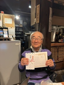 優勝した斎藤友宏さん